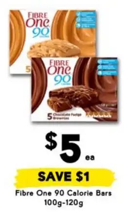 Drakes Fibre One 90 Calorie Bars offer