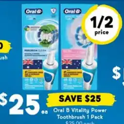 Drakes Oral B Vitality Power Toothbrush offer