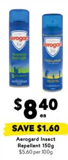 Drakes Aerogard Insect Repellent offer