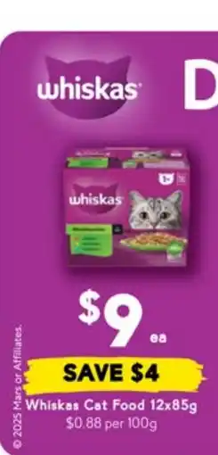 Drakes Whiskas Cat Food offer