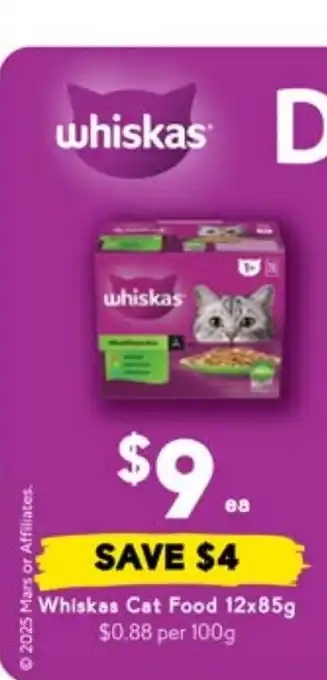 Drakes Whiskas Cat Food offer