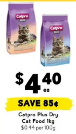 Drakes Catpro Plus Dry Cat Food offer