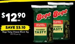 Drakes Bega Tasty Cheese Block offer