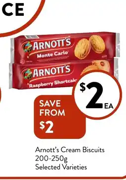 Foodworks Arnott's Cream Biscuits offer