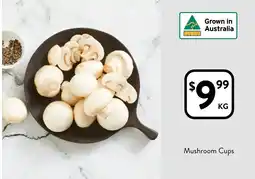 Foodworks Mushroom Cups offer