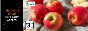 Foodworks Pink lady apples offer