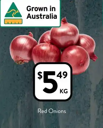 Foodworks Red Onions offer