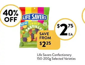 Foodworks Life Savers Confectionery offer