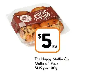 Foodworks The Happy Muffin Co. Muffins offer