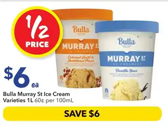 Ritchies Bulla murray st ice cream varieties offer