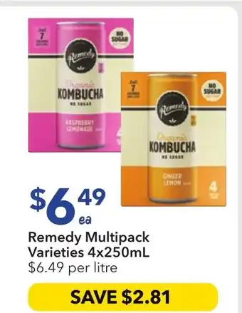 Ritchies Remedy multipack varieties offer