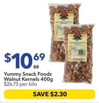 Ritchies Yummy Snack Foods Walnut Kernels offer