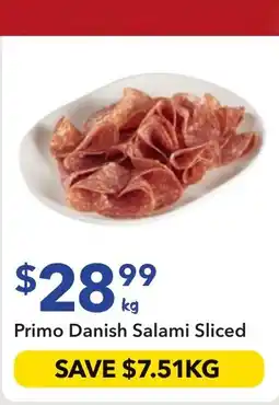 Ritchies Primo Danish Salami Sliced offer