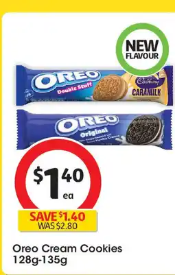 Coles Oreo cream cookies offer