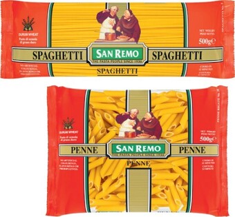 Coles San Remo Pasta 375g-500g offer