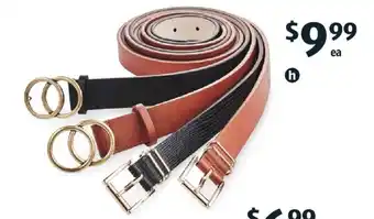 ALDI Women's Leather Belt offer
