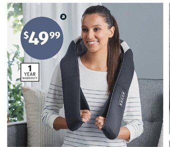 ALDI Shiatsu Neck and Shoulder Massager offer