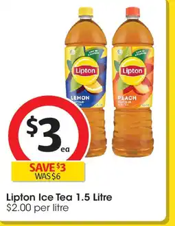 Coles Lipton Ice Tea offer