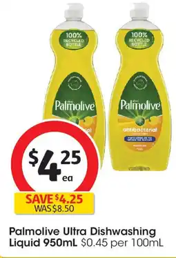 Coles Palmolive ultra dishwashing liquid offer