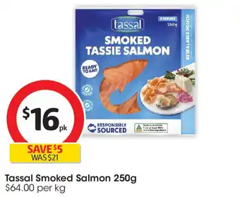 Coles Tassal smoked salmon offer