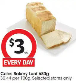 Coles Coles bakery loaf offer