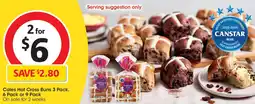 Coles Coles hot cross buns offer