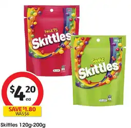 Coles Skittles offer