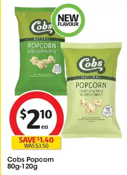 Coles Cobs popcorn offer