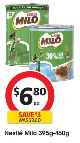 Coles Nestle milo offer