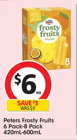 Coles Peters frosty fruits offer