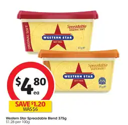 Coles Western star spreadable blend offer