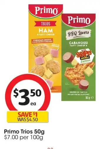 Coles Primo Trios offer