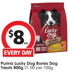 Coles Purina Lucky Dog Bones Dog Treats offer