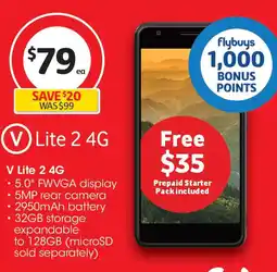 Coles V Lite 2 4G offer