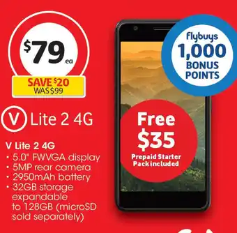 Coles V Lite 2 4G offer