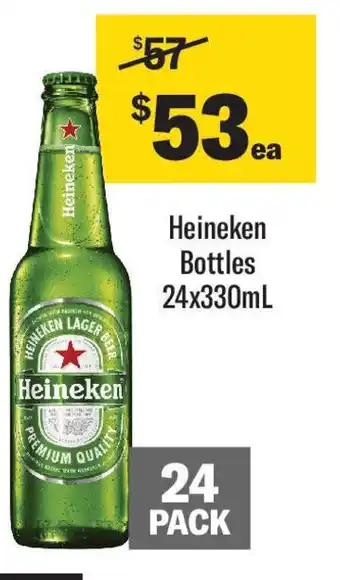 Coles Heineken Bottles offer