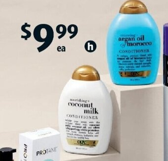 ALDI OGX Shampoo or Conditioner 385ml offer