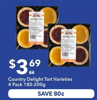 Ritchies Country Delight Tart Varieties offer