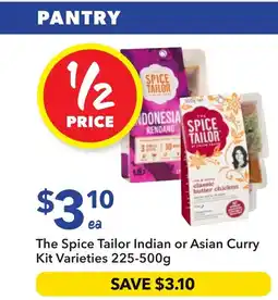 Ritchies The Spice Tailor Indian or Asian Curry  Kit Varieties offer