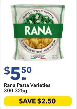 Ritchies Rana pasta varieties offer