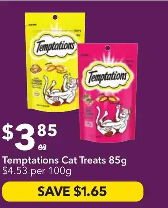 Ritchies Temptations Cat Treats offer