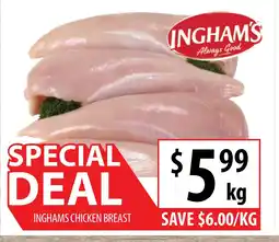 Supabarn Inghams chicken breast offer