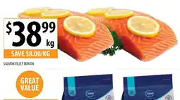 Supabarn Salmon fillet skin on offer