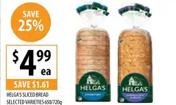 Supabarn Helga's sliced bread offer