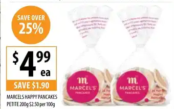 Supabarn Marcels happy pancakes petite offer