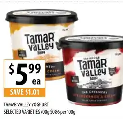 Supabarn Tamar valley yoghurt offer