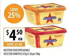 Supabarn Western star spreadable offer