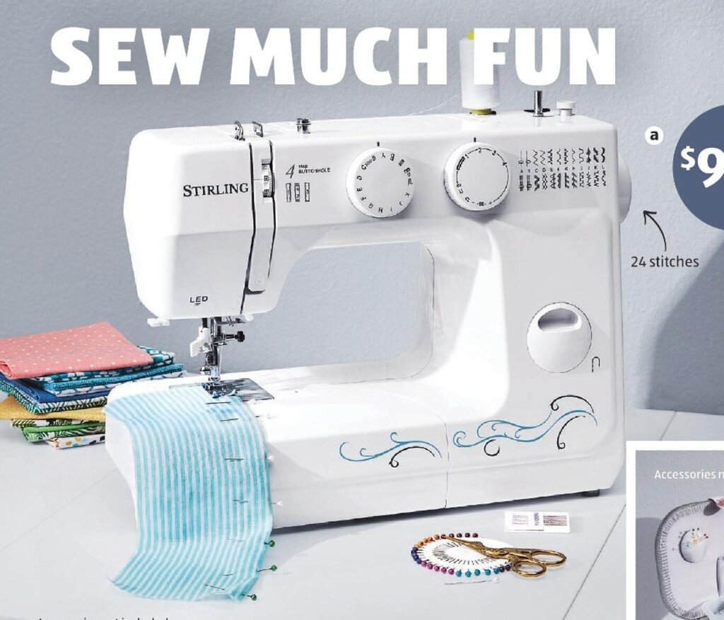 Sewing Machine offer at ALDI