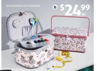 ALDI Sewing Basket offer