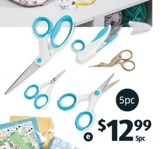 Sewing Scissors 5pc